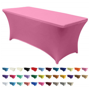 Housse de table en spandex, extensible, pour lit de <span class=keywords><strong>spa</strong></span>, 4-6-8ft - Product Image 4