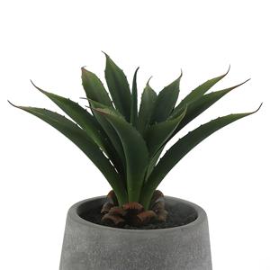 Plantas Artificiales en Maceta, Aloe Vera Verde Durante Todo el Año, Planta <span class=keywords><strong>del</strong></span> <span class=keywords><strong>Desierto</strong></span>, Plástico Ecológico, Simulación <span class=keywords><strong>de</strong></span> Aloe Vera Bonsái - Product Image 4