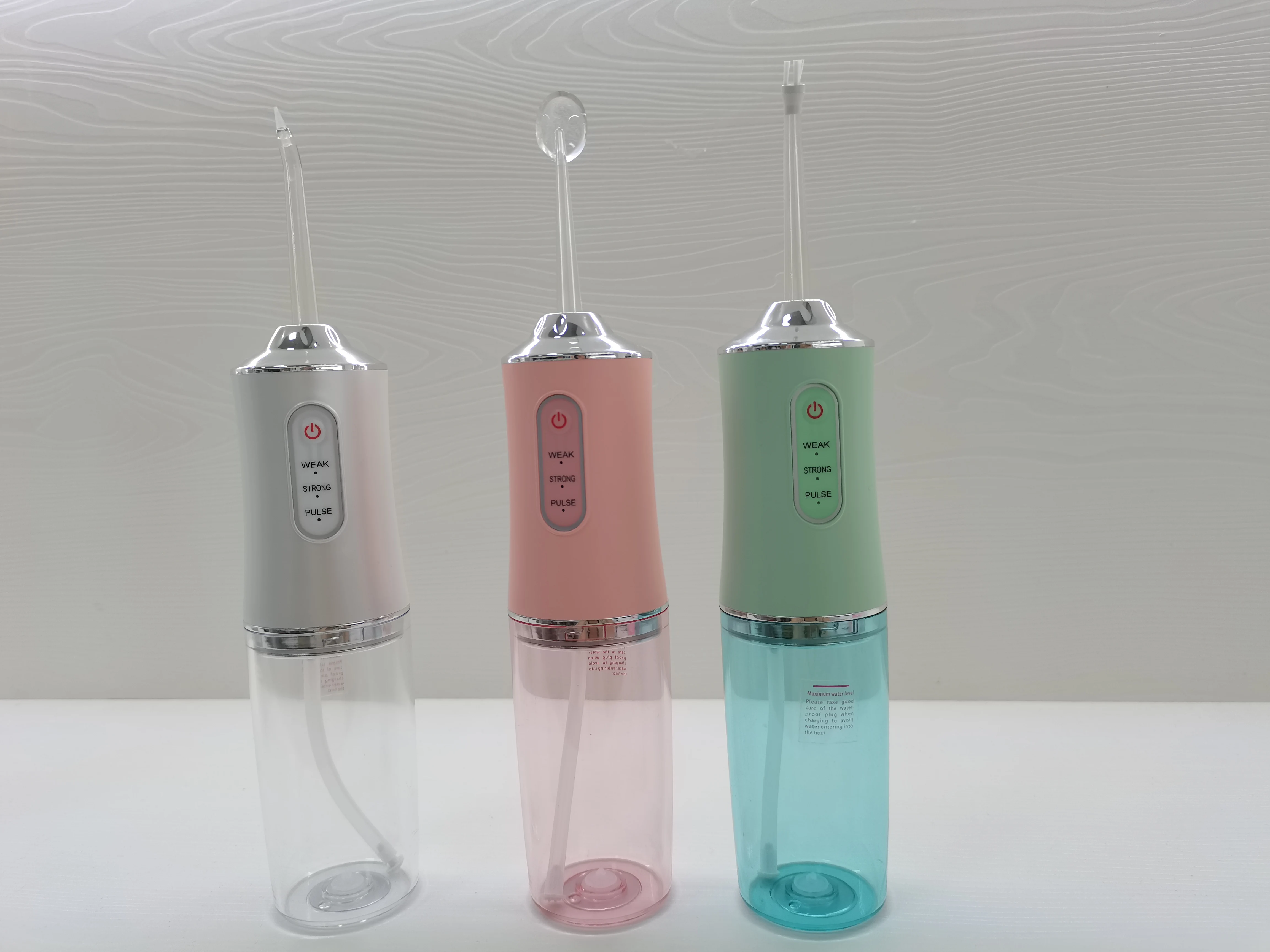 Professional Coreless Clear for Teeth Cordless Dental Water Flosser.