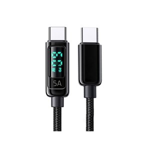 * Sbocco * cavo USB C PD qc3. 0 60W 20V 3A 1M con indicatore di potenza Display-elettronica/telefonia e Mobile - Product Image 2