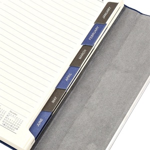 Bloc notes en cuir de haute qualité, agenda, bande métallique A5, pour carnet de notes, agenda, à personnaliser, organisateur pour ordinateur portable, <span class=keywords><strong>2023</strong></span> - Product Image 3
