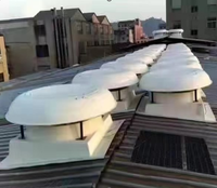 Ventilateur de toit électrique puissant en fibre de verre 1460, 380V AC, OEM pour la ventilation industrielle en usine