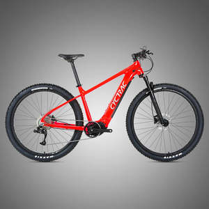 Vélo VTT chinois rouge 29 pouces My Store EM5 RS10+M410+36V13A27.5 Mid E 200-250W - Product Image 3