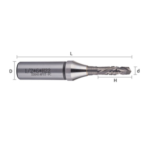 Arden TCT thẳng <span class=keywords><strong>Router</strong></span> bit nén bit GỖ ĐÔI Veneer Cutter lên xuống cắt xoắn ốc phay Cutter cho gỗ - Product Image 4