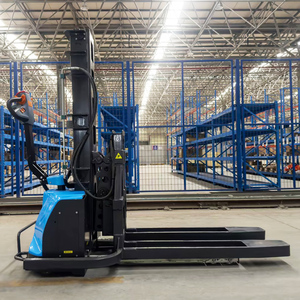 Apilador de palets eléctrico apilador de carga automática carretilla elevadora 1,5 toneladas 2 toneladas apilador walkie - Product Image 5