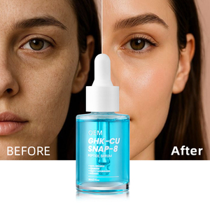 Logo personnalisé pour les soins du visage, peptides de cuivre, anti-âge, raffermissant, réduction des rides, stimulation du collagène, sérum de peptides GHK-Cu - Product Image 5