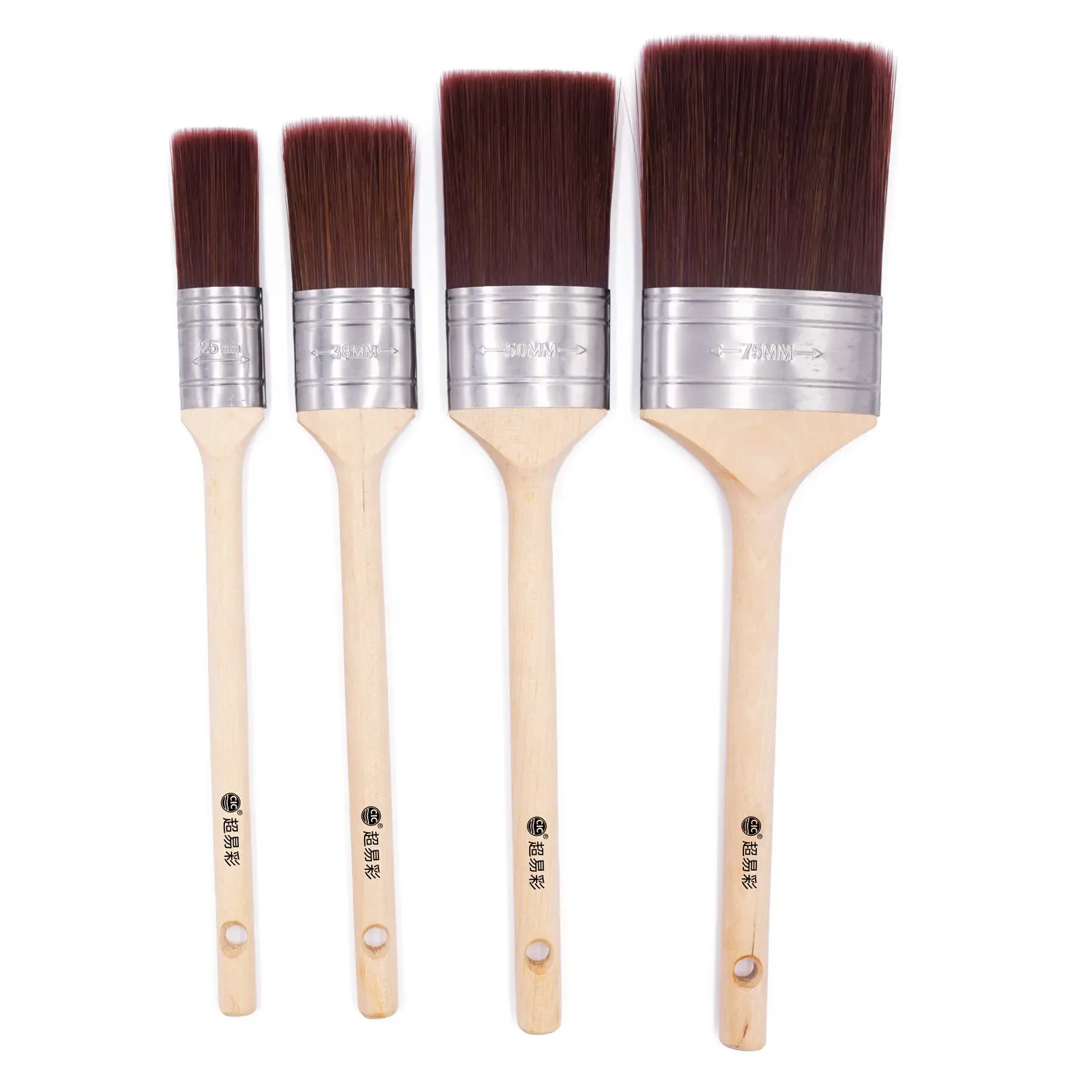 3 inch round wood cleaning professional painting brush paint brush