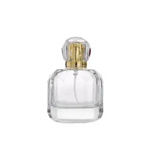 Venta al por mayor Perfume vacío Botellas de perfume 50 Ml Botella de perfume