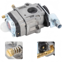 Carburateur 2 temps, alésage 15 mm pour débroussailleuse 43CC 52CC 1E40F-5 1E40-5, outil de jardin MP15 - Pièce de rechange de remplacement direct