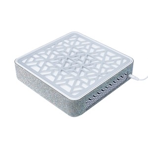 Colector de Polvo para Uñas Songshi, Herramienta de Manicura y Arte de Uñas para Uso en Casa o Salón de Belleza, 15.8W, Alta Velocidad, 3500 RPM, Enchufable, con Diamantes Brillantes y Metal - Product Image 5