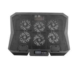 Hot Sell Bajeal X6L 6 Fans Aluminum & Plastic Blue Light Cooling <b>Pad</b> for Laptop Stand in Stock - Product Image 4
