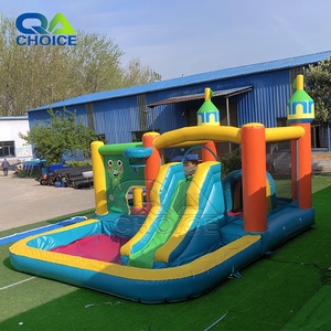 Gonfiabile casa di rimbalzo cartone animato Spider di grado commerciale di salto scivolo d'acqua che rimbalza castello per la vendita - Product Image 6