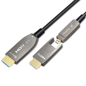 Câble à fibre optique HDMI 2.1 8K Ultra HD mâle-mâle pour connexion audio-vidéo des appareils d'affichage et de source - Product Image 1