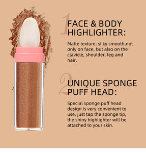 Haute qualité garçon éclaircissant surligneur poudre de maquillage pour le visage yeux lèvres-noël Halloween fête corps paillettes - Product Image 5