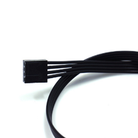 Konektor Kipas Tembaga Bebas Oksigen 4PIN PWM HUB 1:5 3PIN 4PIN Antarmuka 5-Bit yang Diperluas untuk Komputer PC Desktop CPU Chassis
