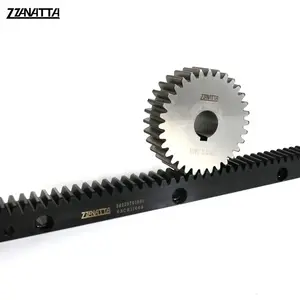 rack pinion linear motion spur gear rack 1.5m 2m 3m Curved Straight Steel Gear Rack And Pinion For Cnc Machine