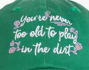 ไม่แก่เกินไปที่จะเล่นในสิ่งสกปรกสวนตลกหมวกเบสบอลทำสวนหมวกสไตล์พ่อผู้หญิงผู้ชาย - Product Image 5
