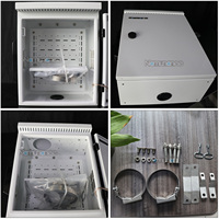 Armoire électrique extérieure ODM IP55 étanche pour système de vidéosurveillance, boîtier de montage sur poteau pour équipement électronique