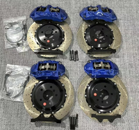 Kit de freinage surdimensionné avec étriers de frein avant à 6 pistons et arrière à 4 pistons, kit de disques de frein pour Toyota LC200 2011 Fortuner Hilux Hiace
