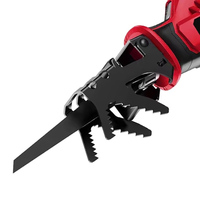 Scie sauteuse sans fil 12V 0-2700 tr/min, machine de découpe de jardin, scie sauteuse sans fil pour la découpe du bois/métal/tuyaux en PVC