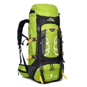 Muestra gratuita Mochila deportiva impermeable de gran capacidad para hombre, para exteriores, con poliéster, para camping, montaña y viajes - Product Image 1