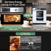 2024 Four électrique professionnel multifonctionnel numérique Forno électrique Grille-pain et four à friteuse à air griller