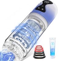 Masturbateur masculin automatique rotatif et aspirant, étanche, avec pompe à pénis et fonction de massage, jouet sexuel pour hommes