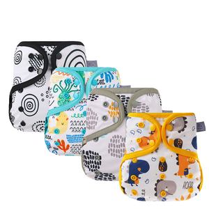 Elinfant Couvre-couche en tissu imperméable imprimé taille XL réglable pour grands bébés 10-20kg - Product Image 1