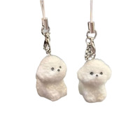 Pendentif Ours en PVC Floqué Personnalisé Écologique Durable Léger Accessoires DIY Dessin Animé Porte-clés Floqué Boîte de Remise de Diplôme