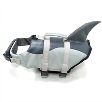 Maillot de bain et gilet de sauvetage pour chien sirène requin, design personnalisable européen-américain, vêtements de natation d'été pour animaux de compagnie