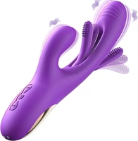 Vibrateur clitoridien à succion en silicone souple, étanche IPX7, rechargeable par USB, 10 fréquences, en latex, bruit <40dB, pour femmes, stimulation des mamelons