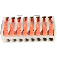 GAOCHAO Bornier de connexion rapide mini universel haute densité 8 broches 450V 32A à contact en cuivre de type ressort