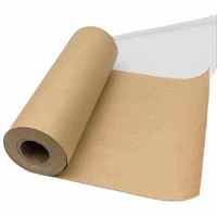 Rouleau de papier kraft laminé en tissu tissé, emballage résistant aux déchirures et à l'humidité pour produits chimiques et matériaux de construction