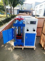 Máquina de Ensayo de Compresión Semiautomática 1000-3000kN CE EN ASTM para Bloques de Hormigón y Cubos