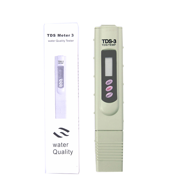 TDS-3 Portable Tester Pen Water Detector Digital Temperature Tds Meter Measuring Ppm