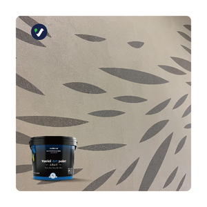 Vernice Liquida Acrilica Metallizzata Vellutata Inodore Ecologica Vanlei per Interni, Finitura Semi-Lucida Personalizzabile - Product Image 5