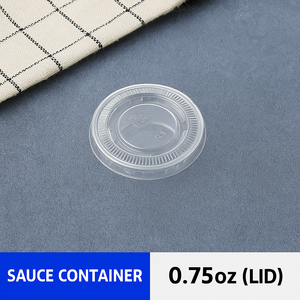 Tasse à sauce jetable en plastique ronde épaissie assaisonnement sauce à tremper boîte d'emballage à emporter petite boîte à lunch en gros - Product Image 6