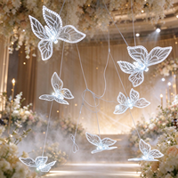 Guirlande lumineuse LED de luxe pour décoration de plafond de mariage RHD