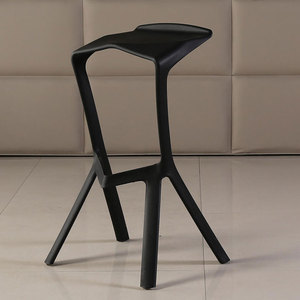 Factory Promotion Modern Plastic bar Stool Durable <strong>High</strong> <strong>Chair</strong> for Kitchen and Outdoor Garden Furniture - Product Image 4