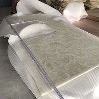 Offre Spéciale Simili Rétro-Éclairé Panneau D'onyx Translucide Albâtre Panneau Mural Et Comptoir