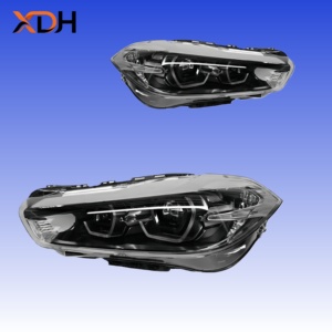 Fari a LED per <span class=keywords><strong>BMW</strong></span> <span class=keywords><strong>X2</strong></span> F39 M35i X1 F48 F49, Lenti Originali, Luci Auto Sinistra e Destra 2017-2023 - Product Image 1