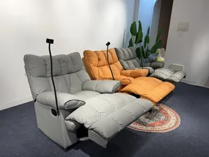 Sillón Individual Multifuncional que se Reclina o se Convierte en Cama, para Sala de Estar o Dormitorio, Silla Mecedora, Sofá Perezoso Tipo Cabina de Primera Clase - Product Image 3