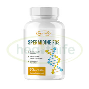 Private Label Spermidine Fabricação 500mg Trigo Germe Extrato Spermidine FOS Cápsula - Product Image 1