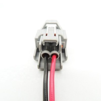 2 cara kawat wanita Harness Conector Inyector untuk Suzuki Grand Vitara Tucson Elantra Luv Dmax Ford Mazda Corolla Mitsubishi