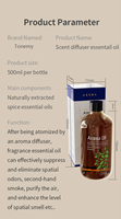 5L 500ML 200ML Huile de parfum de marque d'hôtel pour diffuseurs Huile essentielle sans eau pour diffuseur d'air
