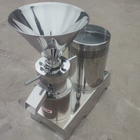 Nieuwe notenboterpasta verwerkingsmachine voor pinda's, sesam en andere noten, maalt fruit, groenten, water en motoronderdelen.