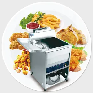Commercial GAS Stainless Steel Vertical Temperature controlled Fryer