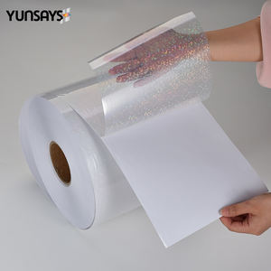 Holograma transparente <span class=keywords><strong>de</strong></span> inyección <span class=keywords><strong>de</strong></span> tinta adhesivo <span class=keywords><strong>de</strong></span> vinilo para imprimir PET holográfico con rollo <span class=keywords><strong>de</strong></span> etiquetas adhesivas patrón - Product Image 2