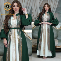 Zaynab Eid Jalabiya Ramadan Dubaï Turquie Robe de mode musulmane Abaya Jalabiya musulmane Eid Abaya Robe musulmane pour femme Jalabiya