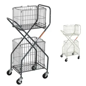 Fabriek Prijs Housekeeping Industriële Wasserij Winkelwagen Badkamer Trolley Met Wielen Hobby Opslag Rolling Kar Te Koop